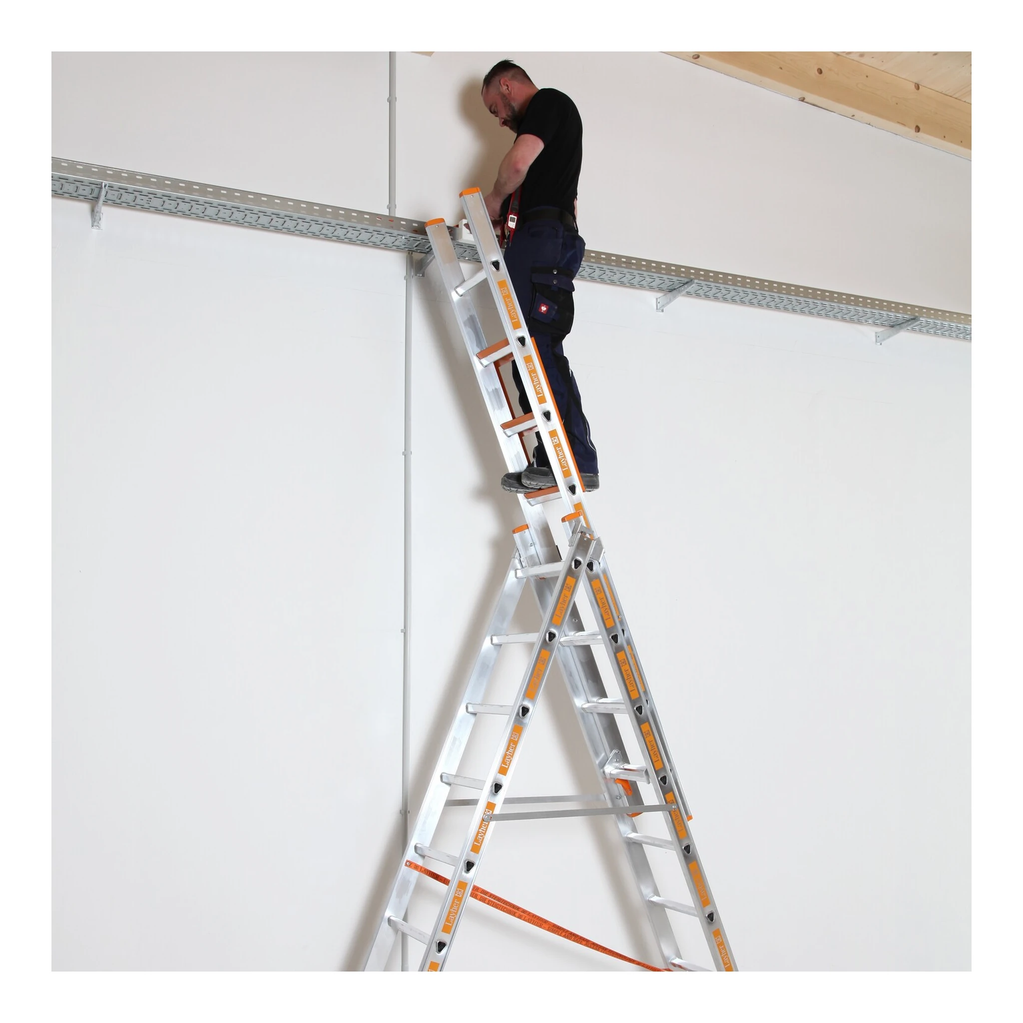 LAYHER | Allzweckleiter | 3 x 10 Sprossen – Bild 4
