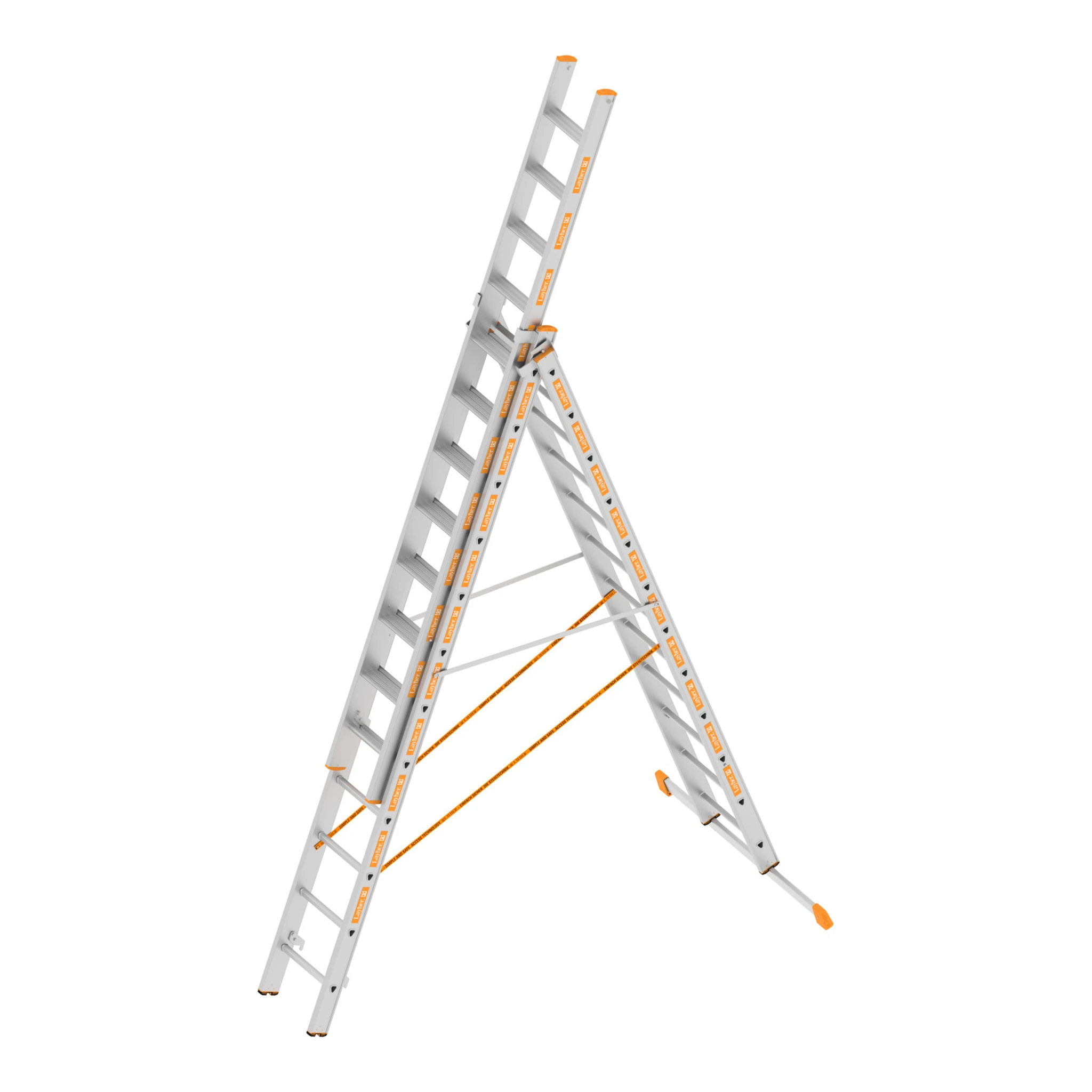 LAYHER | Allzweckleiter | 3 x 12 Stufen