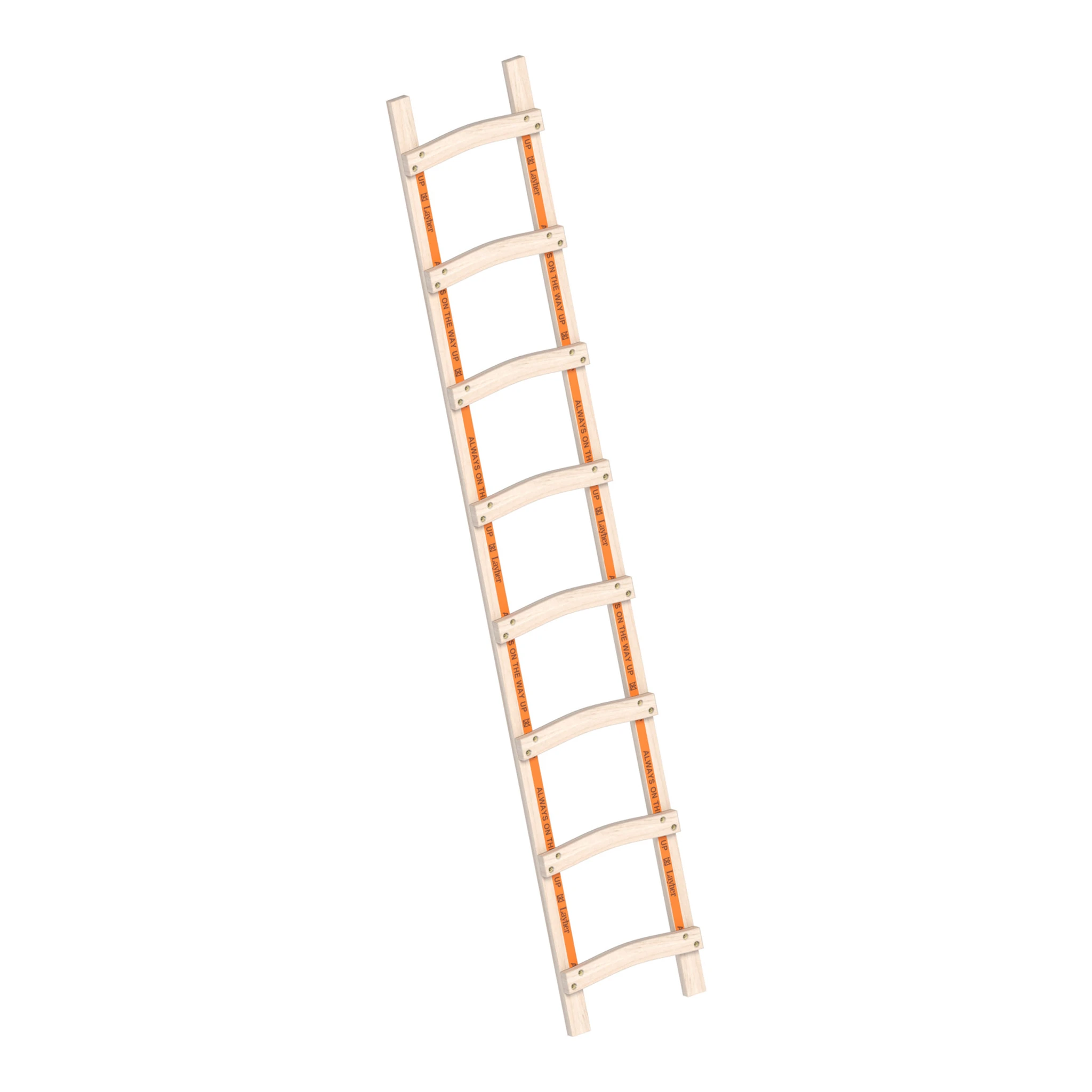 LAYHER | Holzdachdeckerleiter | 1 x 8 Sprossen