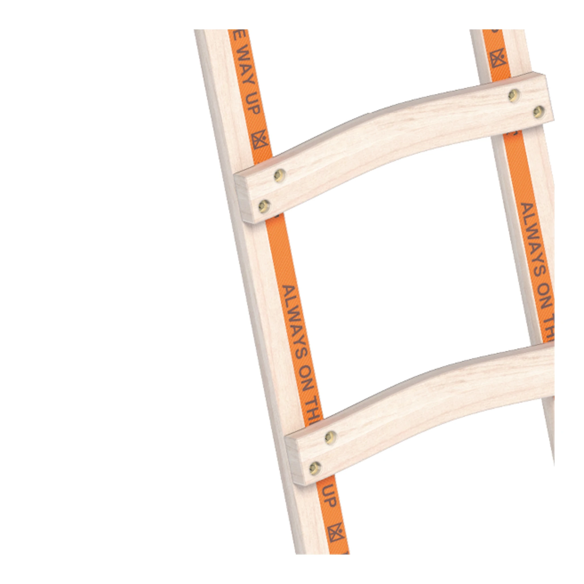 LAYHER | Holzdachdeckerleiter | 1 x 10 Sprossen – Bild 2