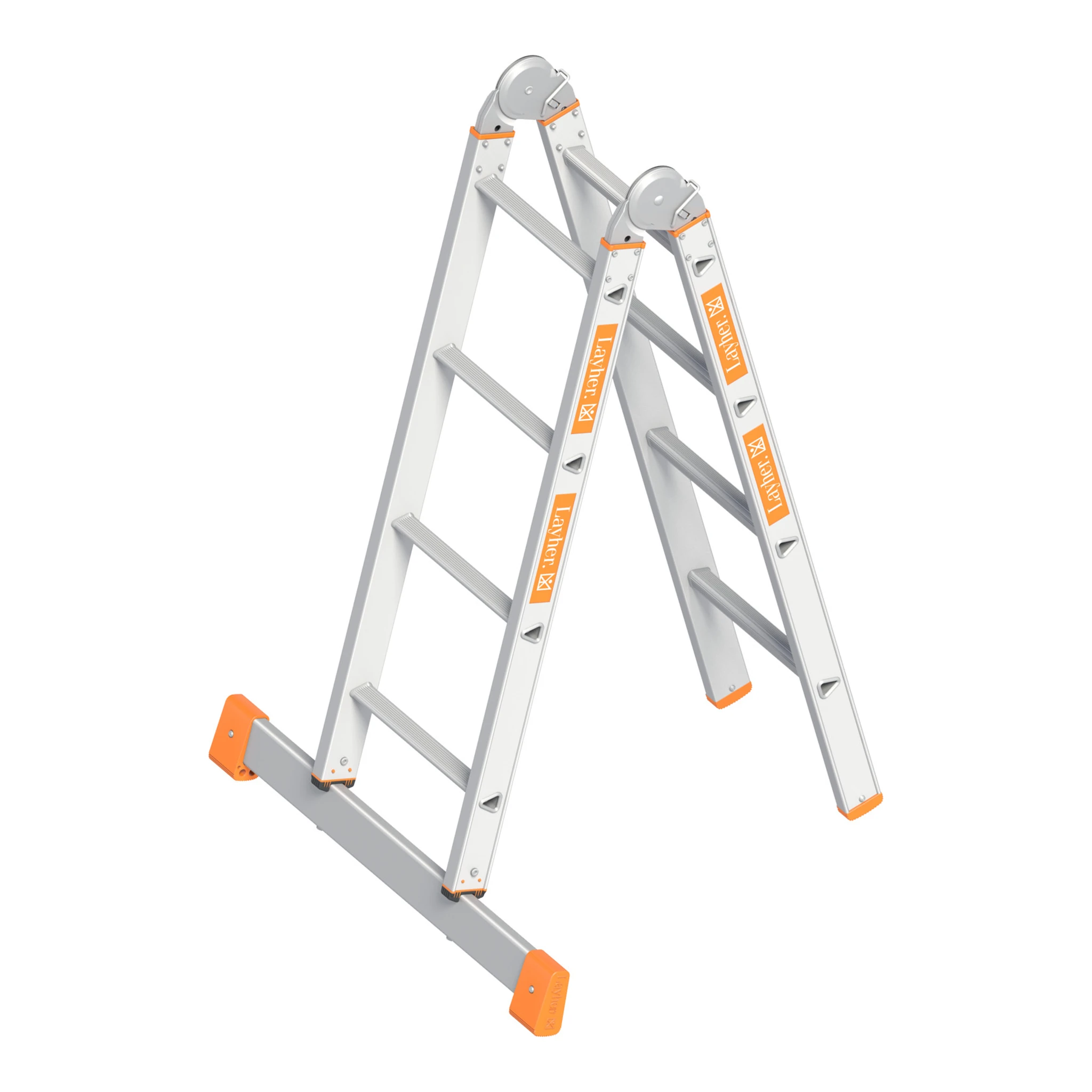 LAYHER | Klappleiter | 2 x 4 Sprossen