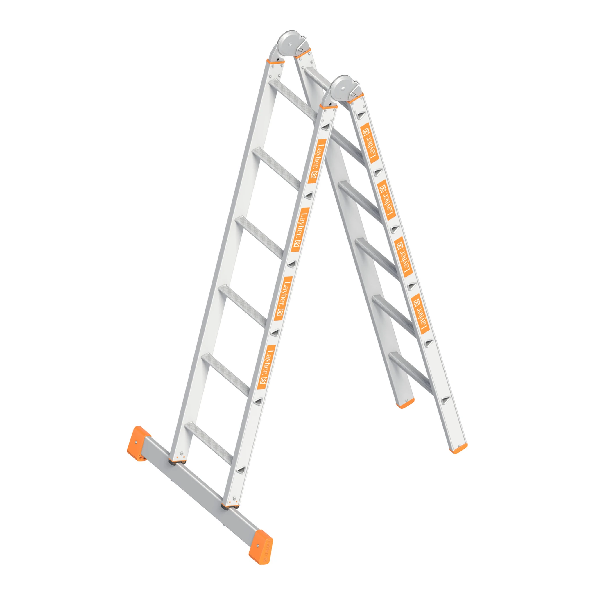 LAYHER | Klappleiter | 2 x 6 Sprossen