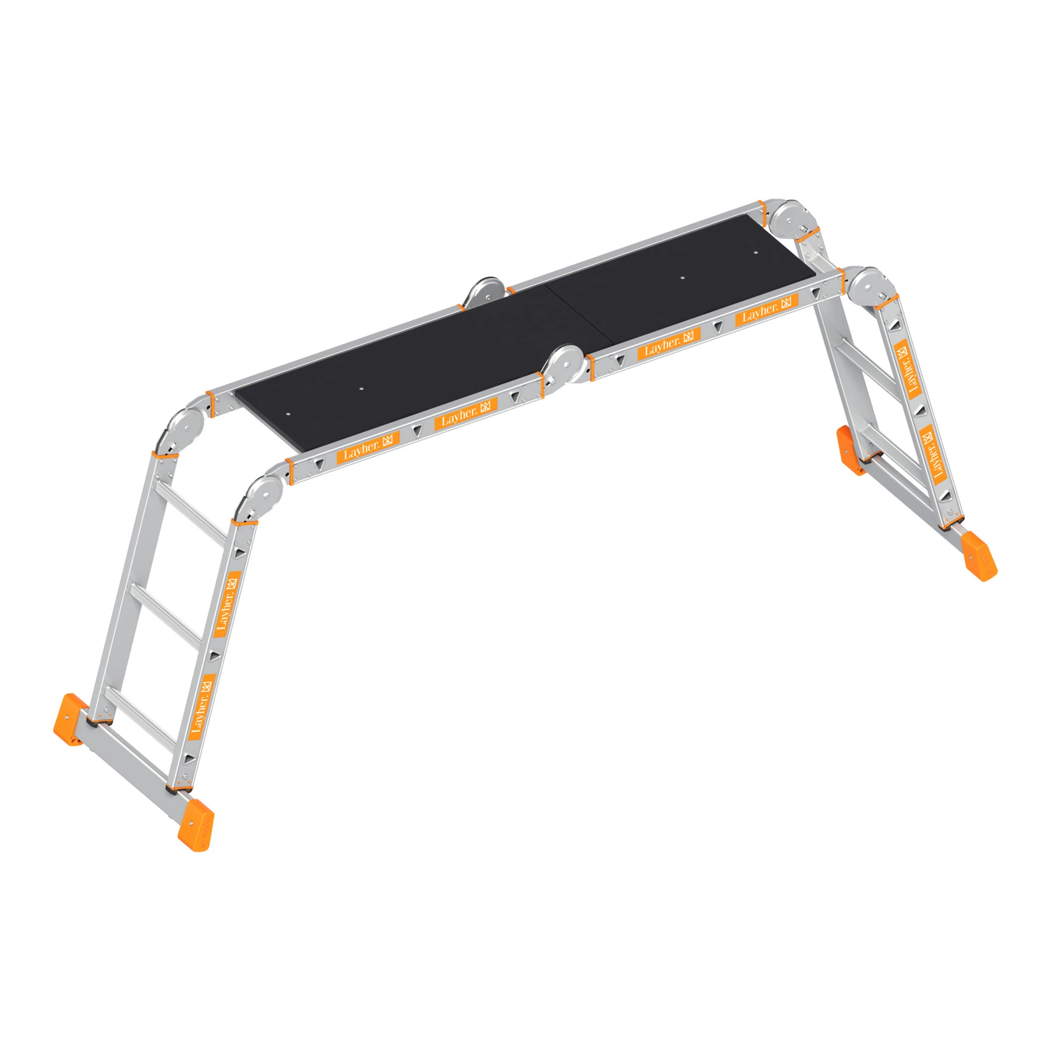 LAYHER | Kofferraumleiter | 4 x 3 Sprossen