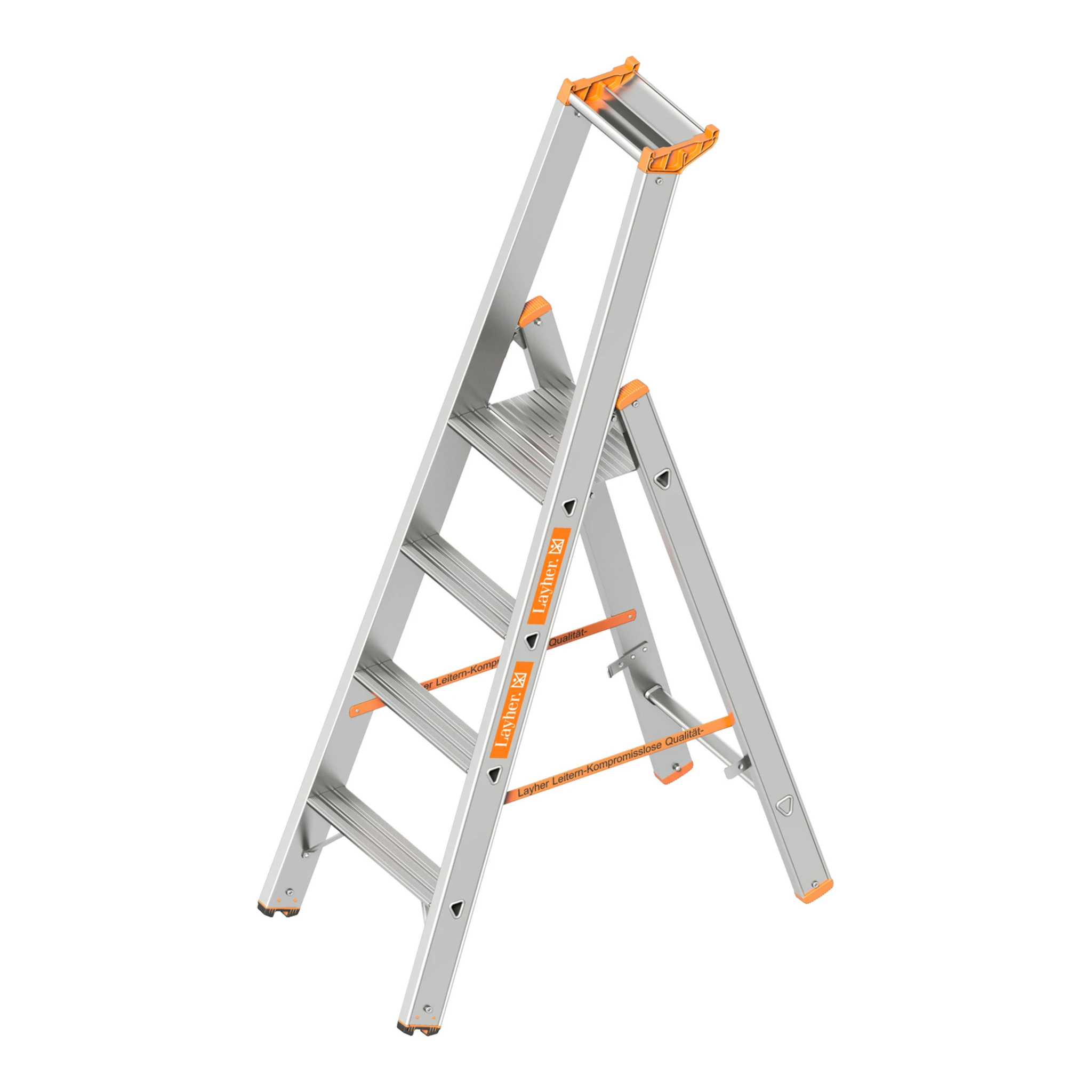 LAYHER | Stufenstehleiter | 4 Stufen