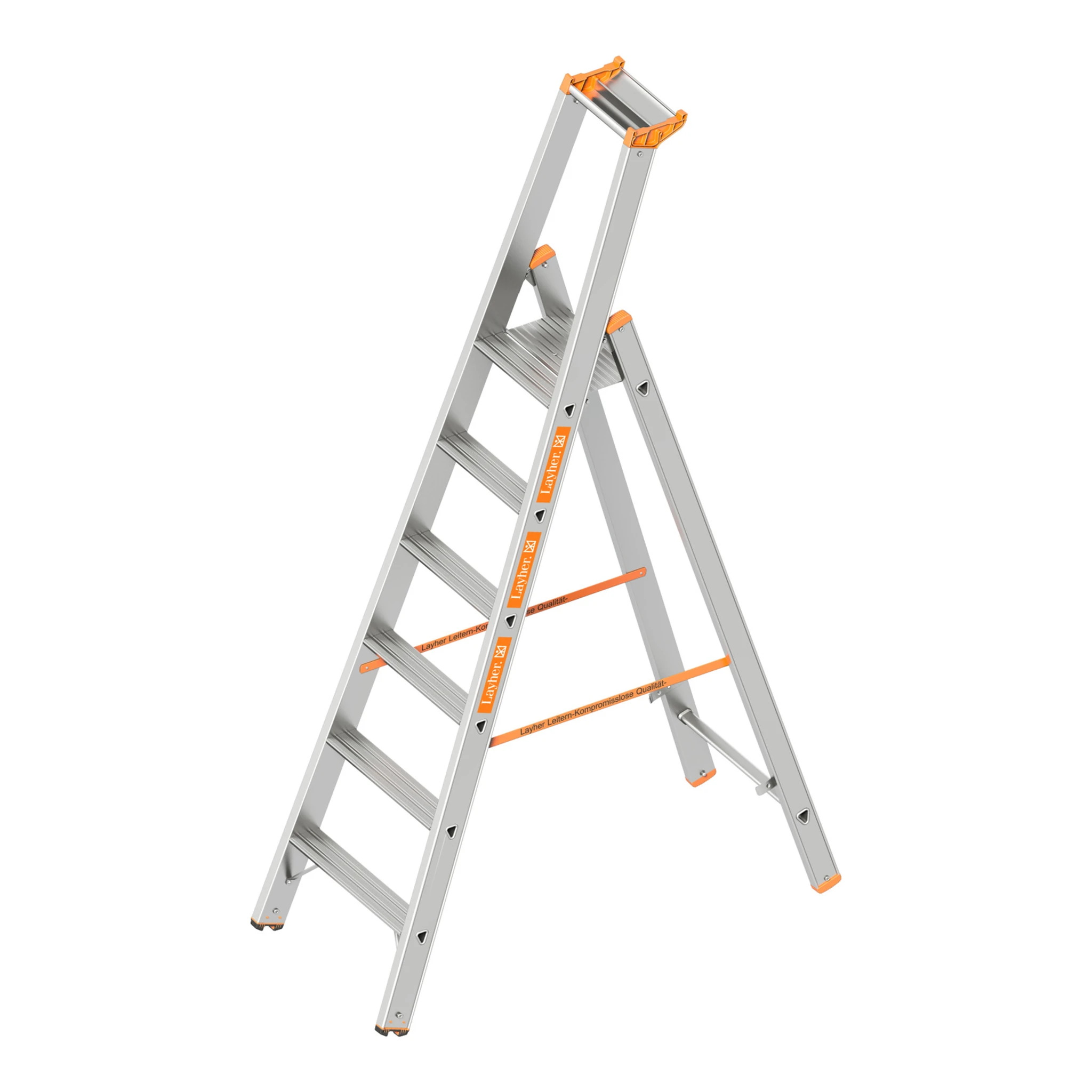 LAYHER | Stufenstehleiter | 6 Stufen