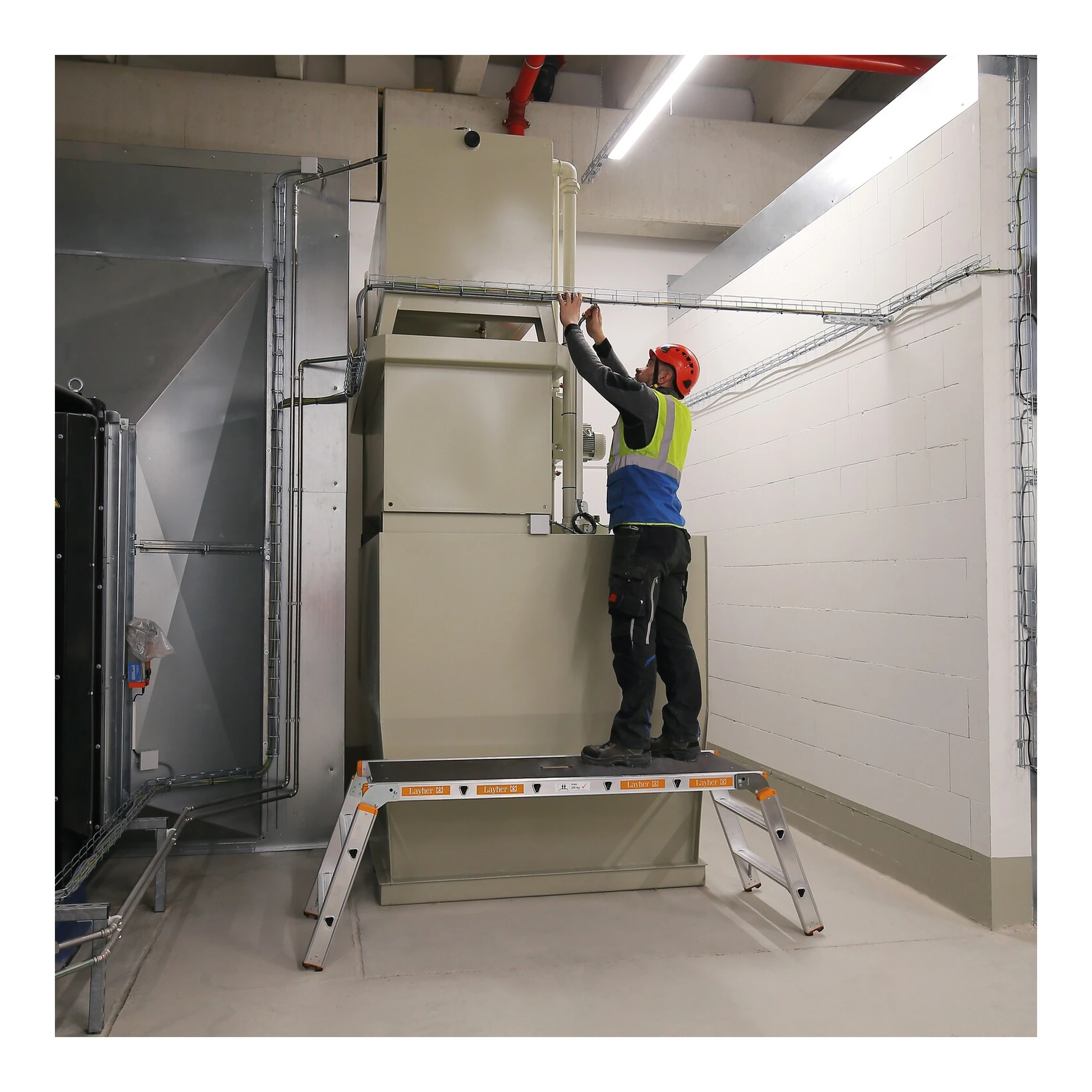 LAYHER | Arbeitsplattform | 2 x 2 Stufen – Bild 2