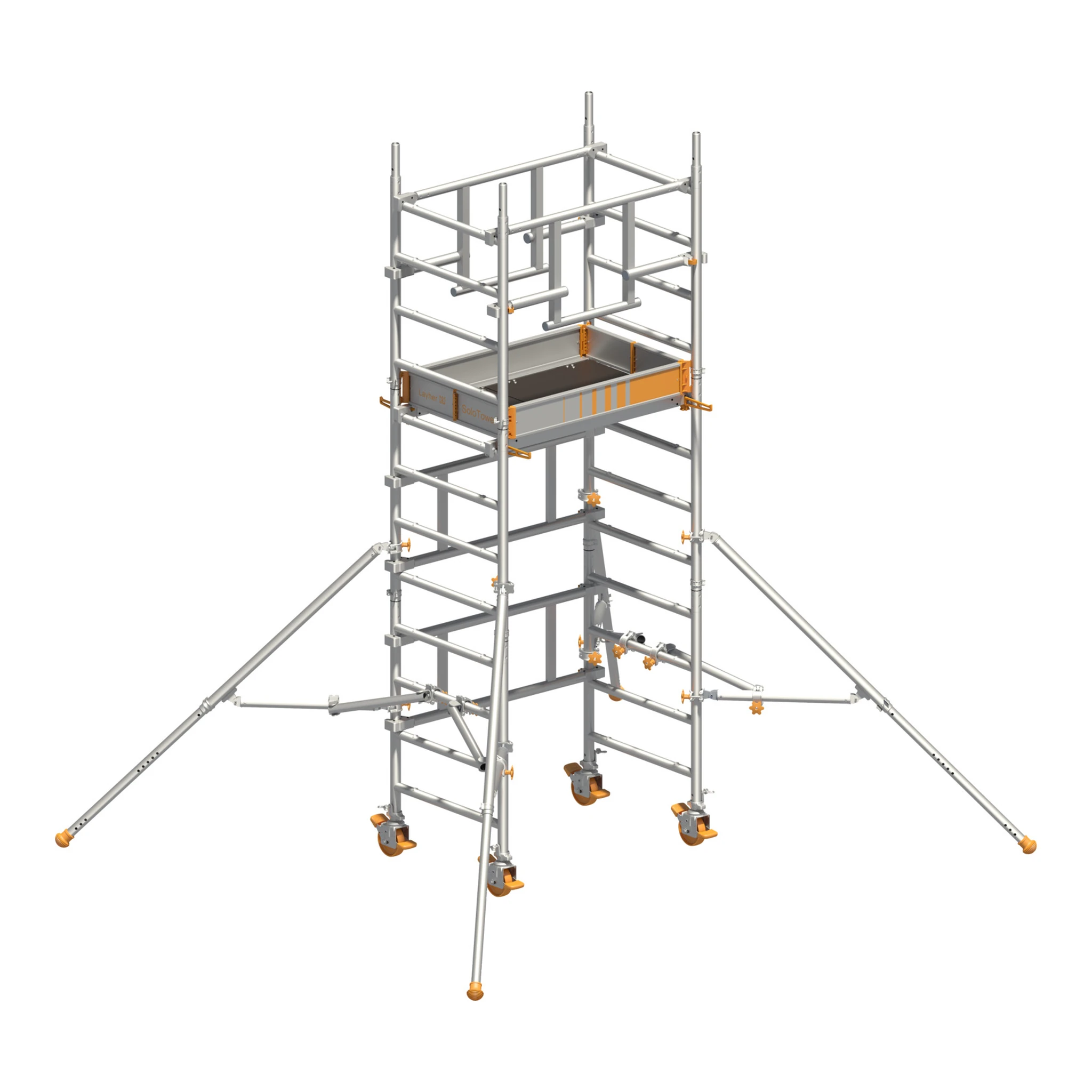 LAYHER | Fahrgerüst | SoloTower P2 SAFETYPLUS