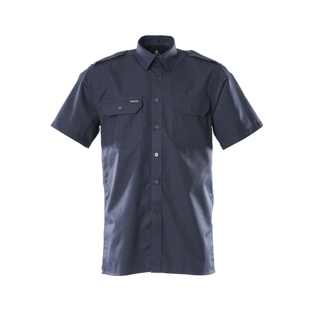 MASCOT® | Hemd Kurzarm CROSSOVER | 37-38 | Marine