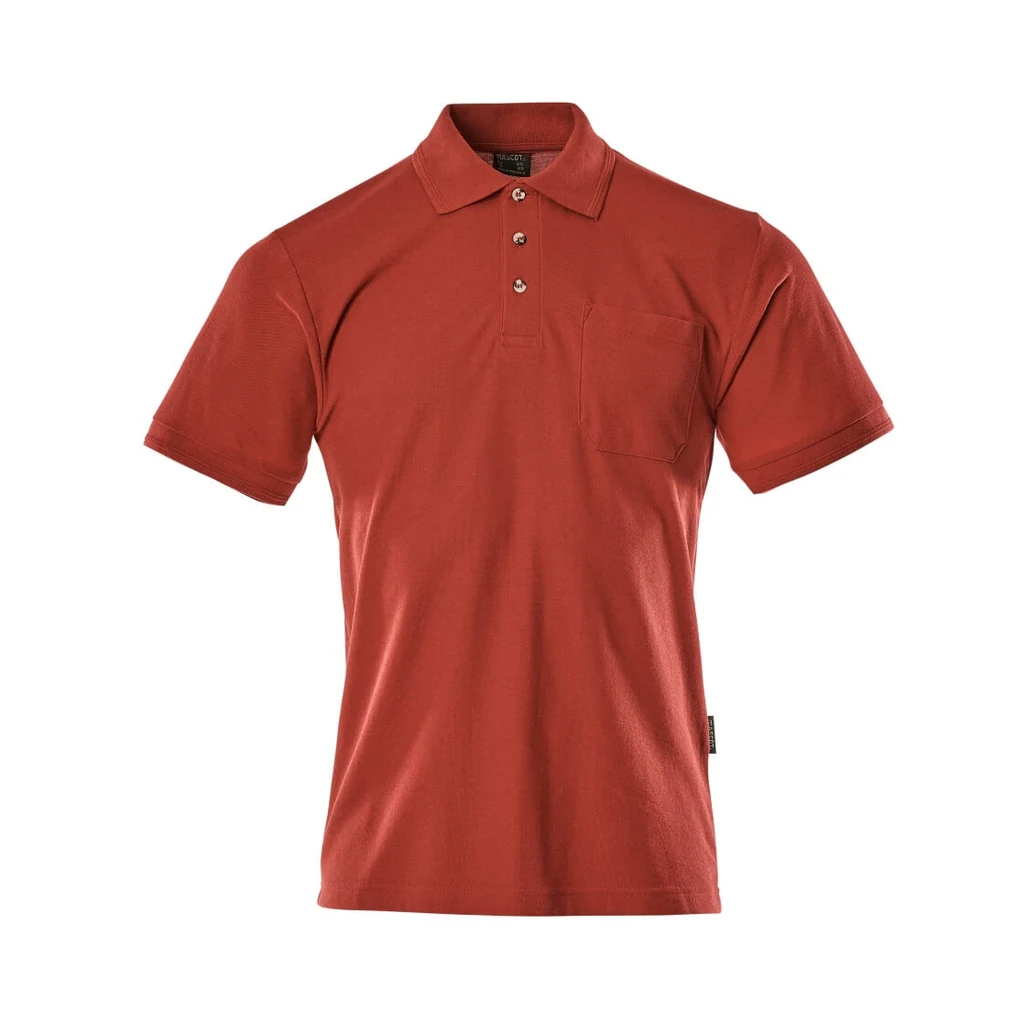 MASCOT® | Polo-Shirt mit Brusttasche CROSSOVER | 3XL | Rot