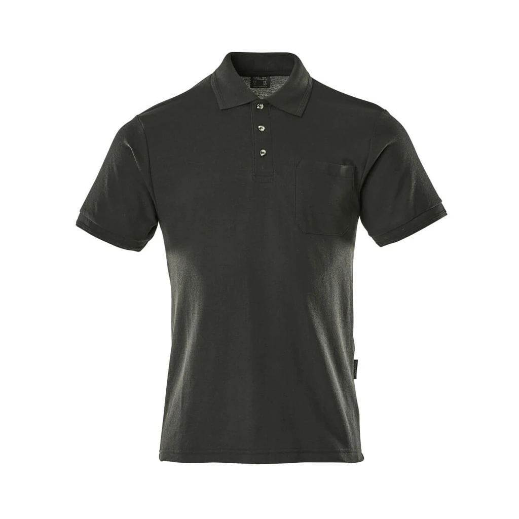 MASCOT® | Polo-Shirt mit Brusttasche CROSSOVER | 3XL | Schwarz