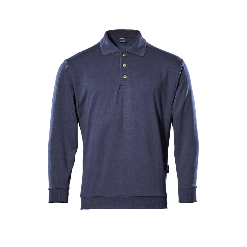 MASCOT® | Polo-Sweatshirt CROSSOVER | L | Marine