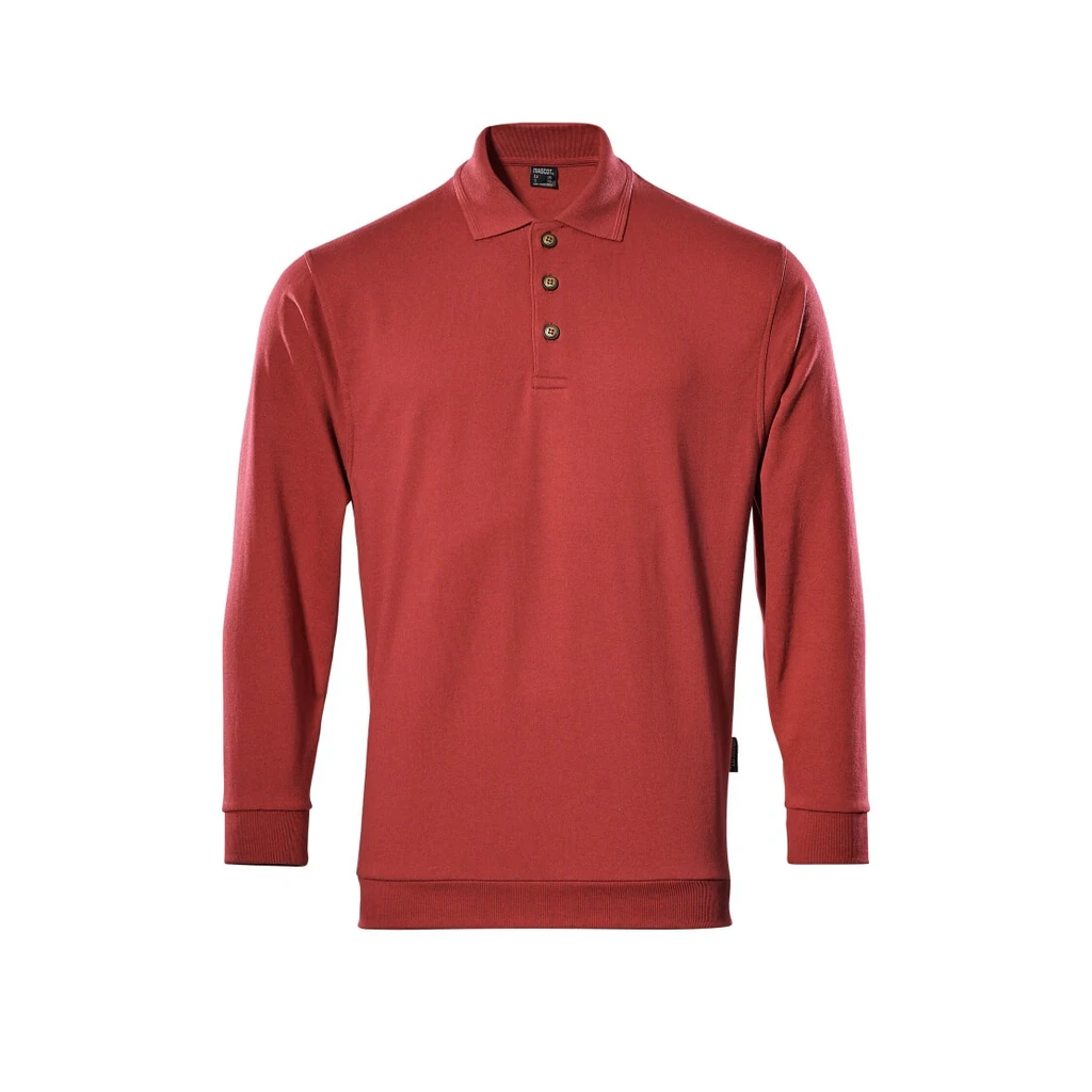 MASCOT® | Polo-Sweatshirt CROSSOVER | L | Rot