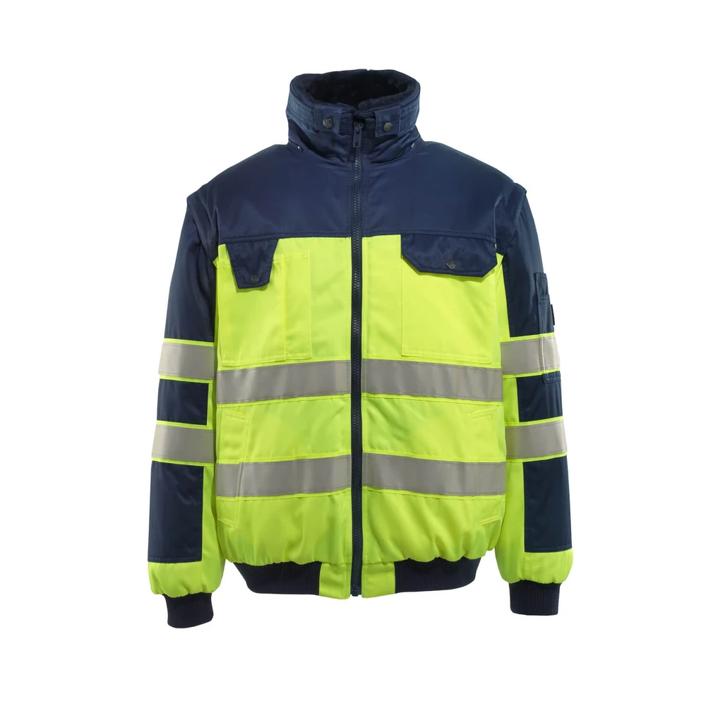 MASCOT® | Pilotjacke SAFE IMAGE | 2XL | Hi-vis Gelb/Marine