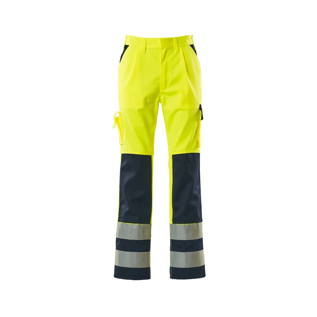 MASCOT® | Hose mit Knietaschen SAFE COMPETE | 76C44 | Hi-vis Gelb/Marine
