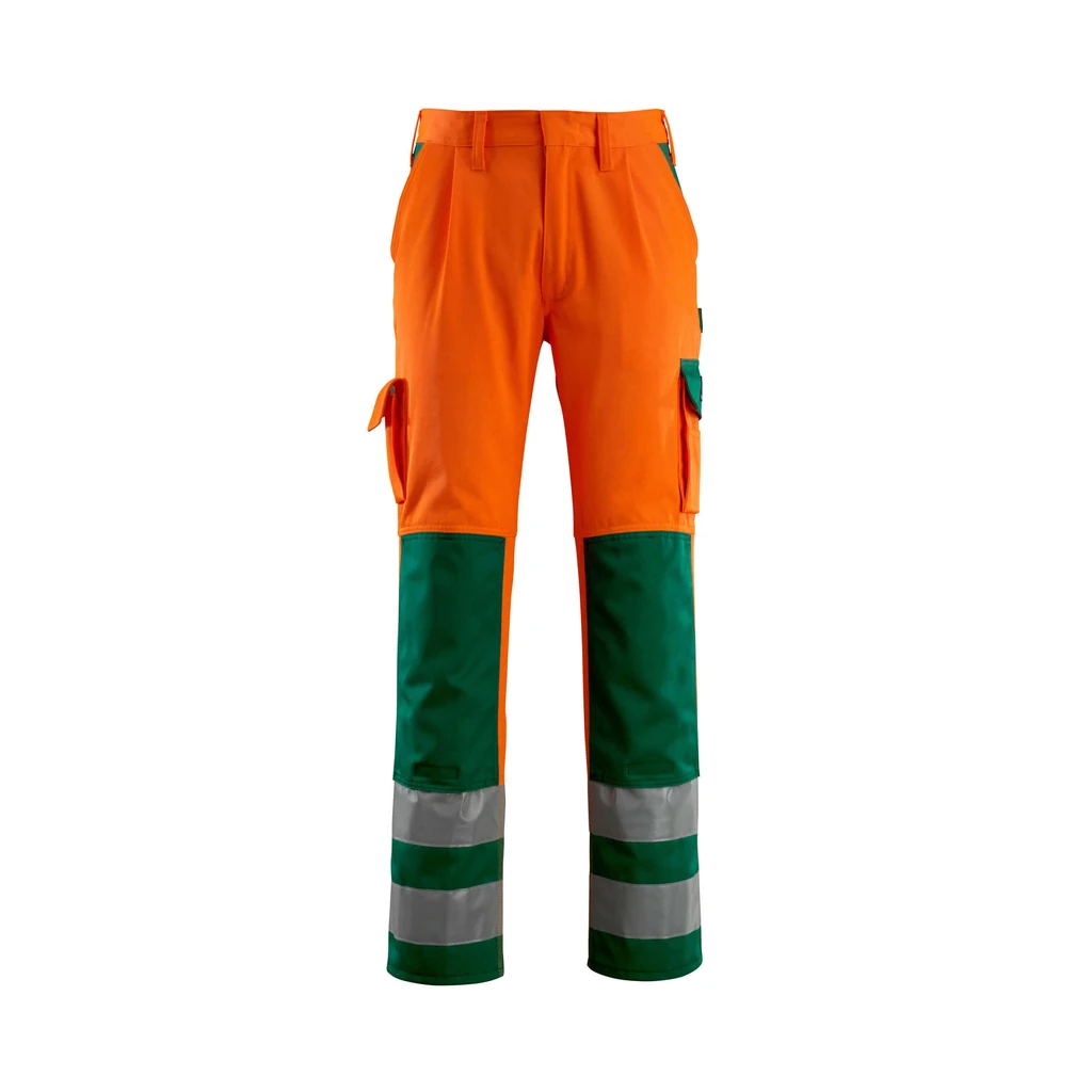 MASCOT® | Hose mit Knietaschen SAFE COMPETE | 76C44 | Hi-vis Orange/Grün