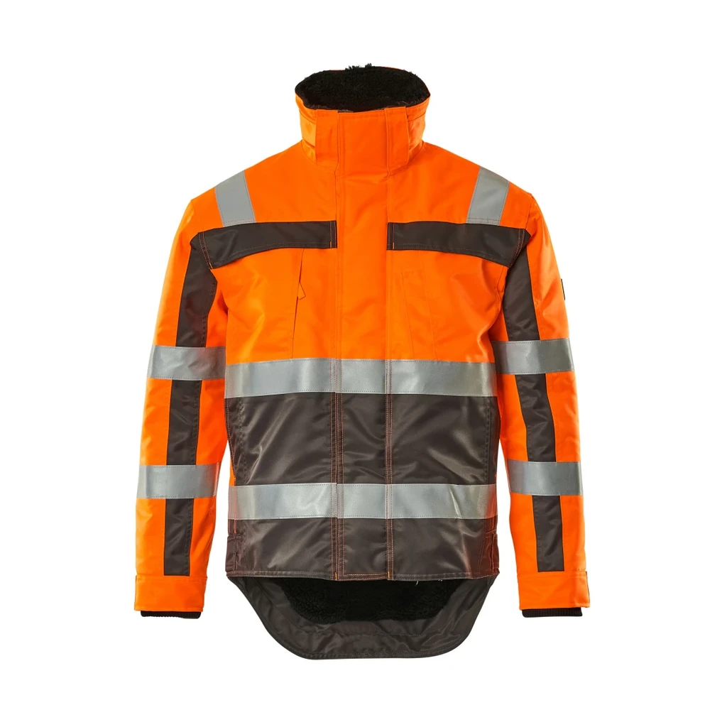 MASCOT® | Winterjacke SAFE COMPETE | S | Hi-vis Orange/Anthrazit