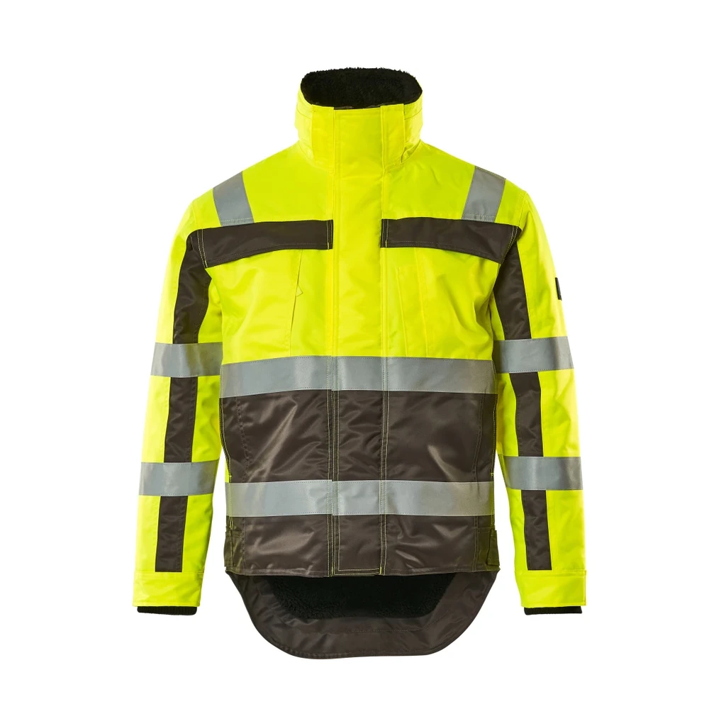 MASCOT® | Winterjacke SAFE COMPETE | XL | Hi-vis Gelb/Anthrazit