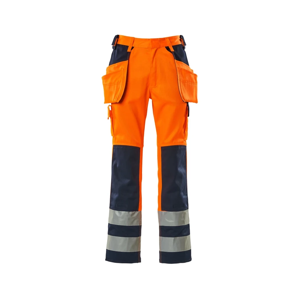 MASCOT® | Hose mit Hängetaschen SAFE COMPETE | 82C44 | Hi-vis Orange/Marine