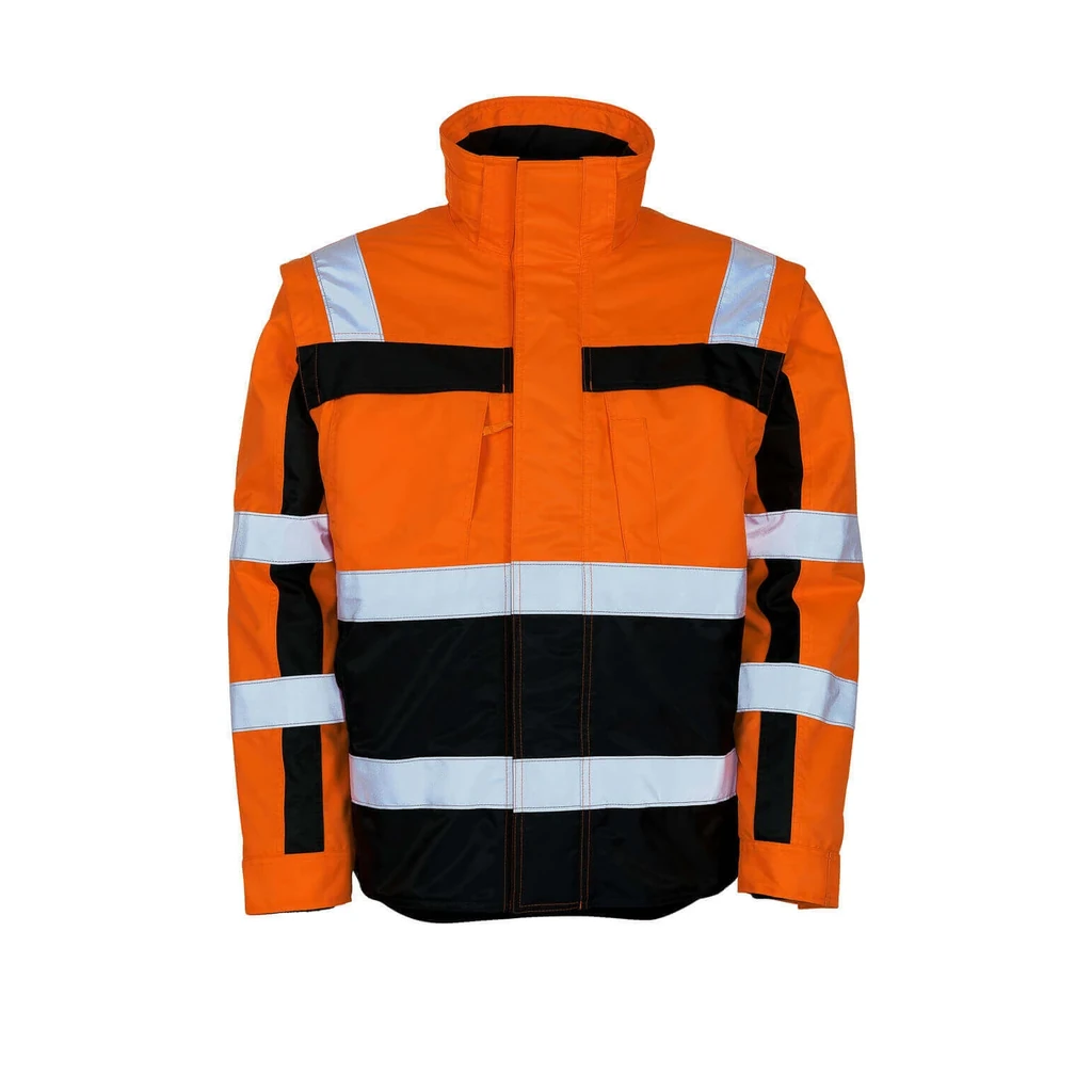 MASCOT® | Winterjacke SAFE COMPETE | S | Hi-vis Orange/Marine