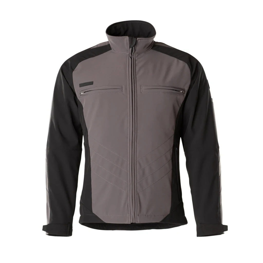 MASCOT® | Softshell Jacke UNIQUE | 2XL | Anthrazit/Schwarz