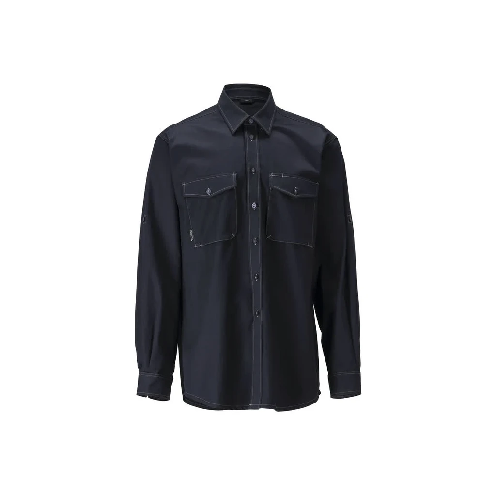 MASCOT® | Hemd CROSSOVER | 37-38 | Schwarzblau