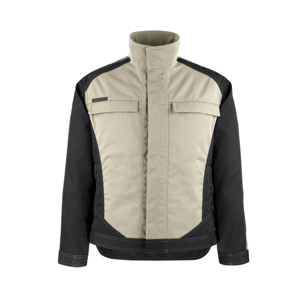 MASCOT® | Jacke UNIQUE | L | Hellkhaki/Schwarz