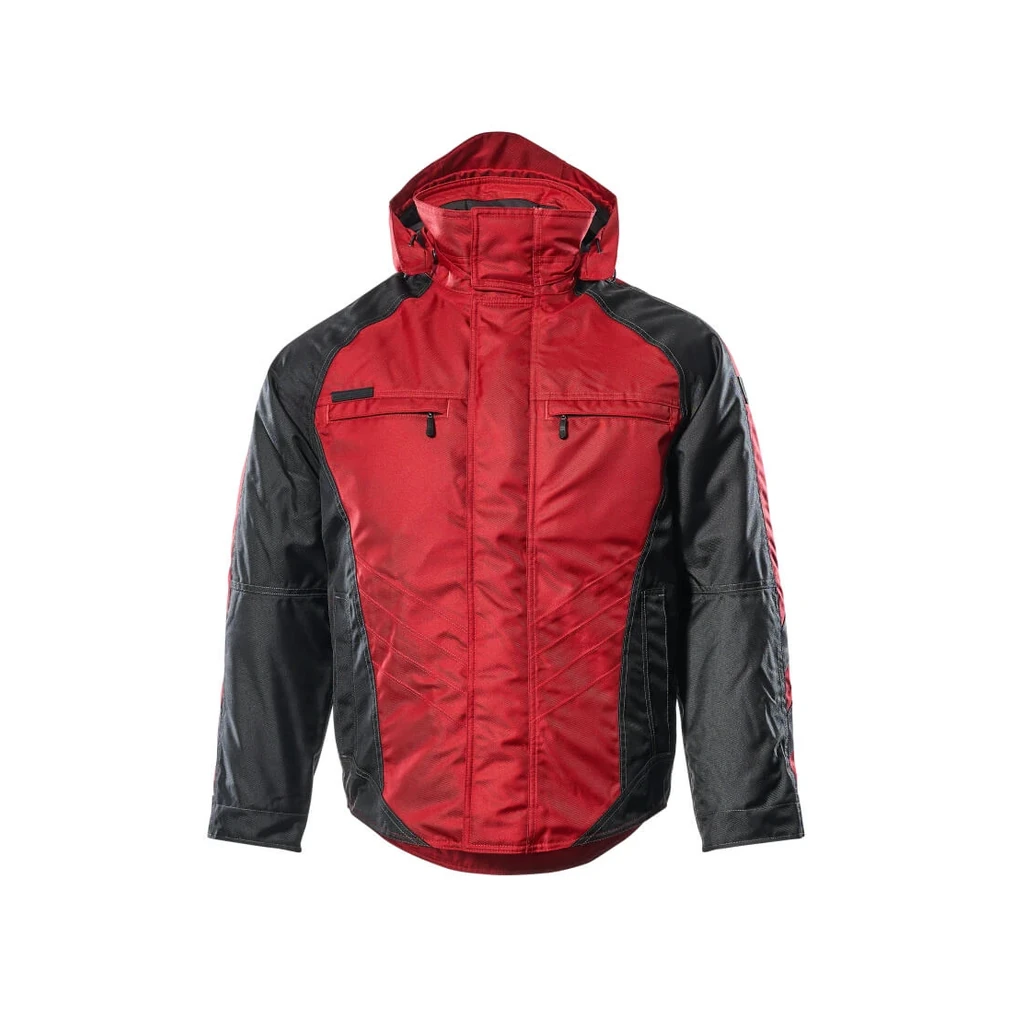 MASCOT® | Winterjacke UNIQUE | M | Rot/Schwarz