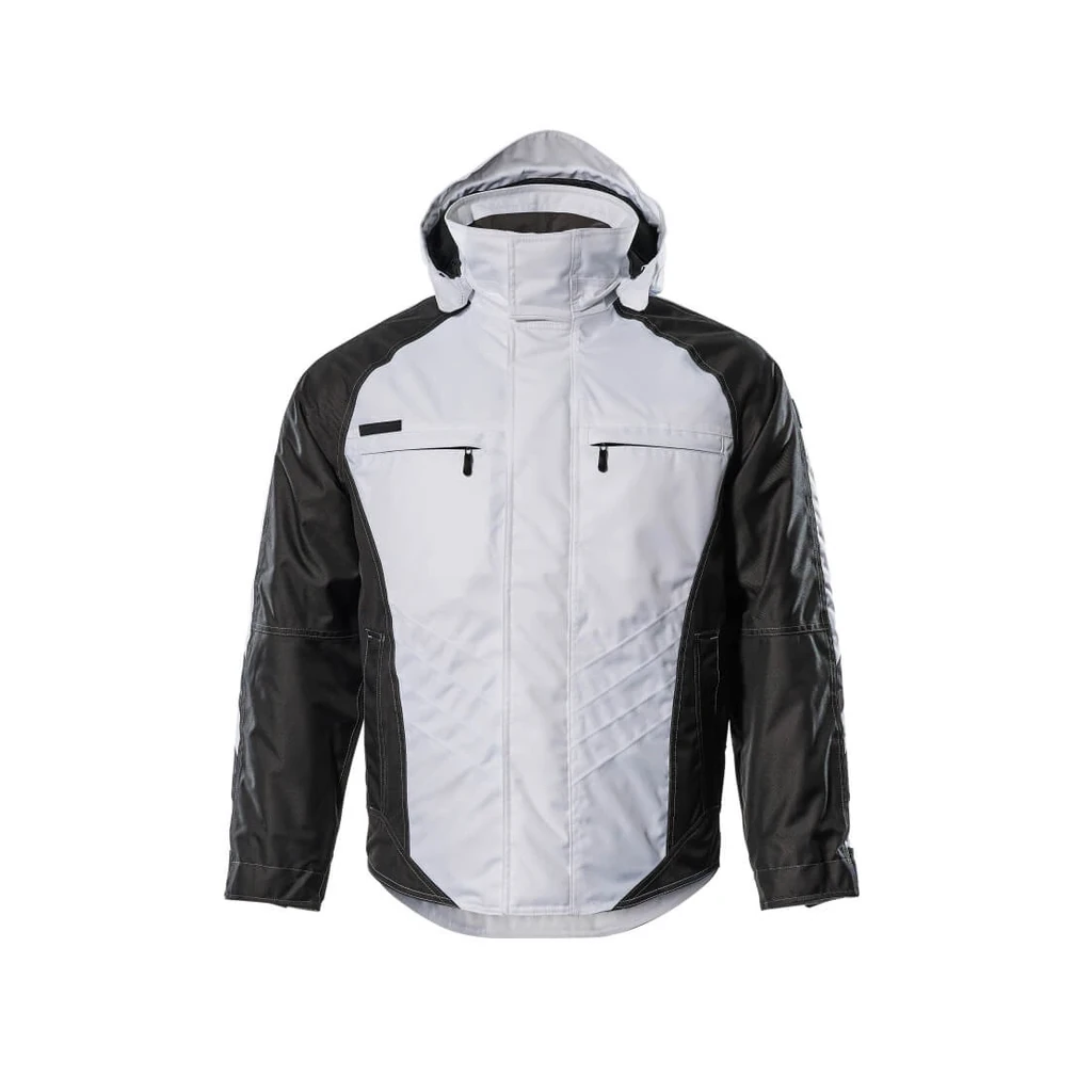MASCOT® | Winterjacke UNIQUE | M | Weiß/Dunkelanthrazit
