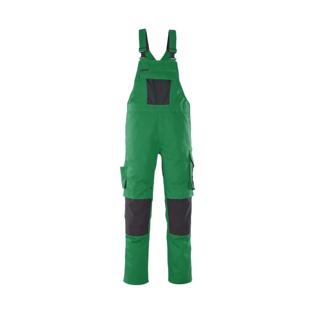 MASCOT® | Latzhose mit Knietaschen UNIQUE | 90C46 | Grün/Schwarz