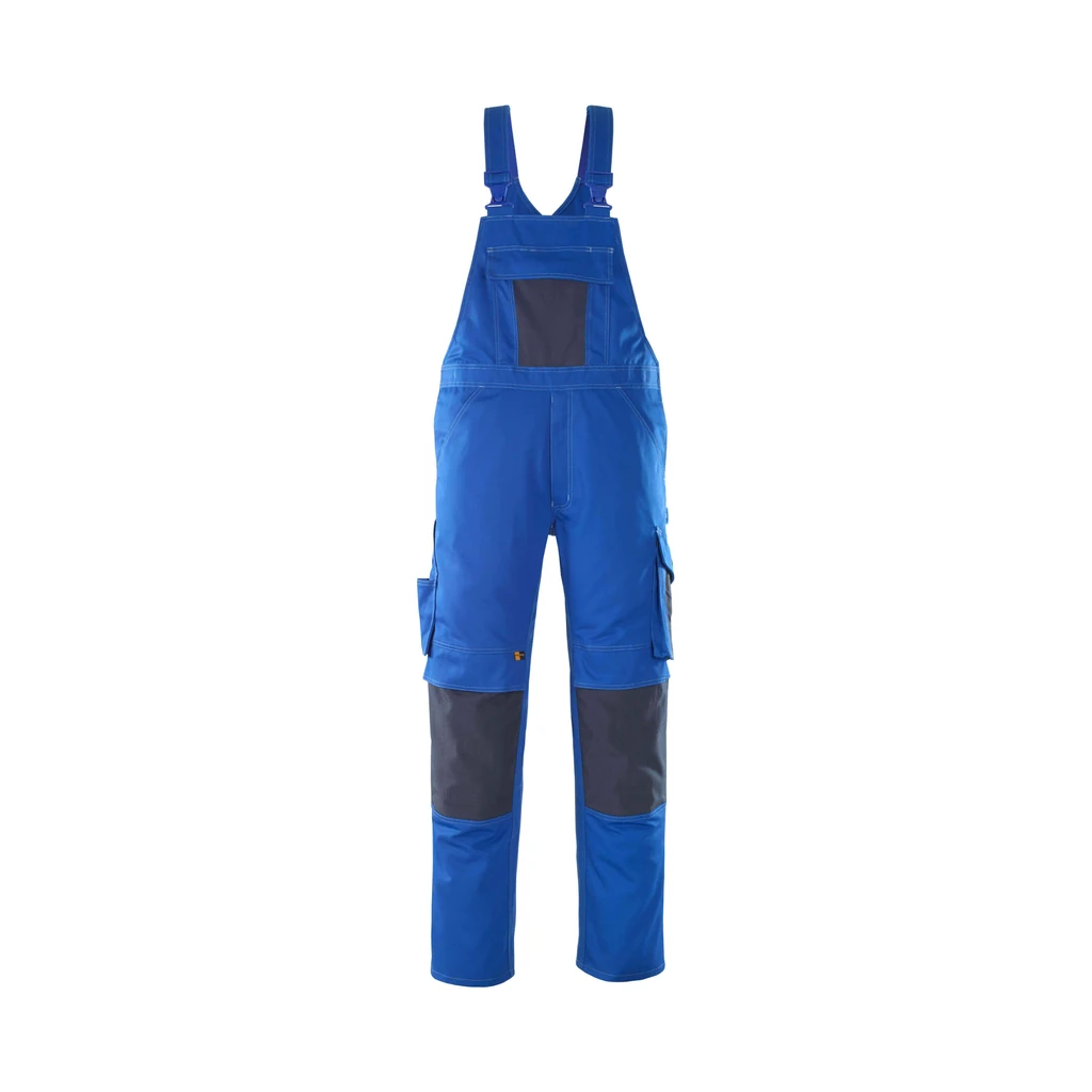 MASCOT® | Latzhose mit Knietaschen UNIQUE | 90C46 | Kornblau/Schwarzblau
