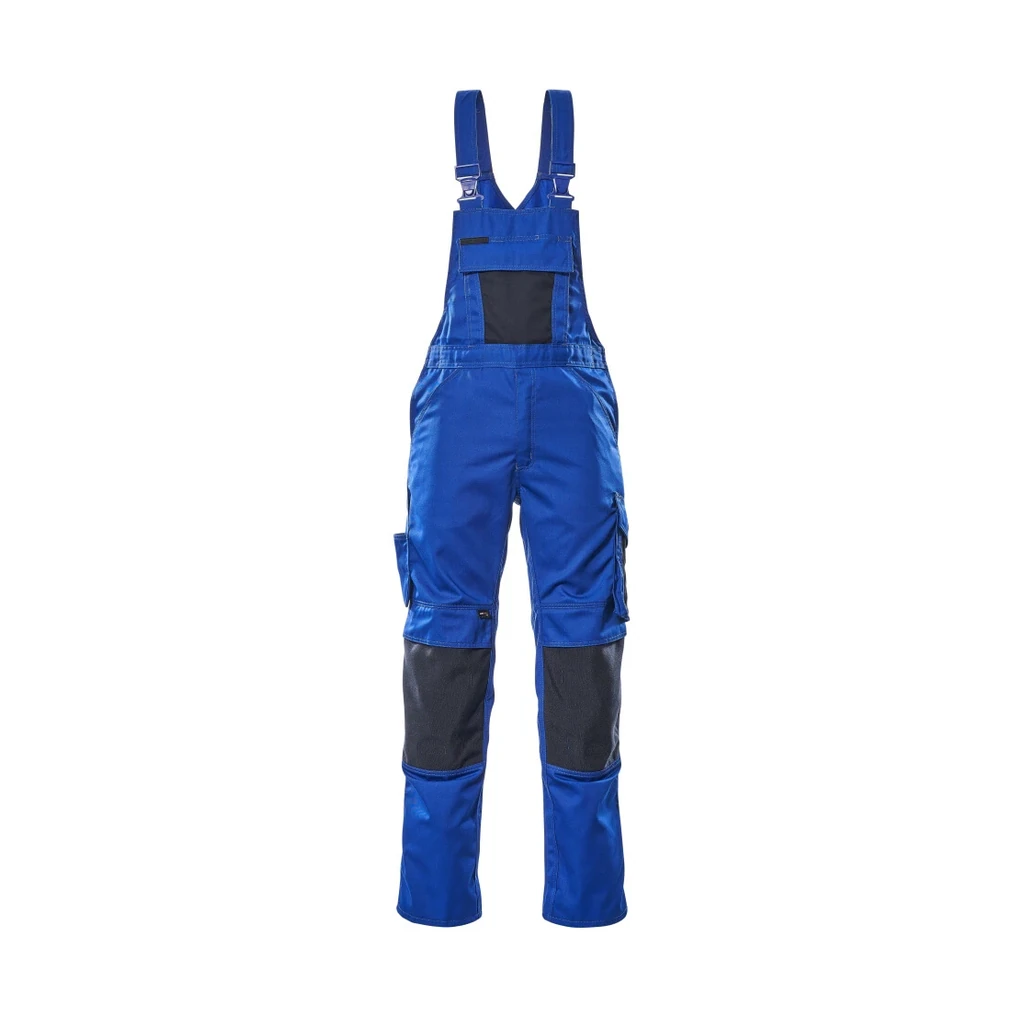 MASCOT® | Latzhose mit Knietaschen UNIQUE | 90C46 | Kornblau/Schwarzblau
