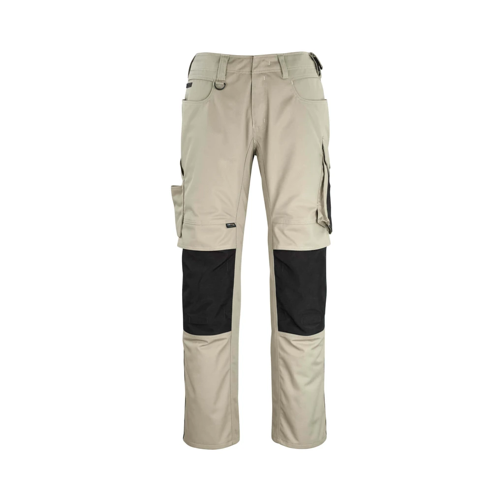 MASCOT® | Hose mit Knietaschen UNIQUE | 76C46 | Hellkhaki/Schwarz