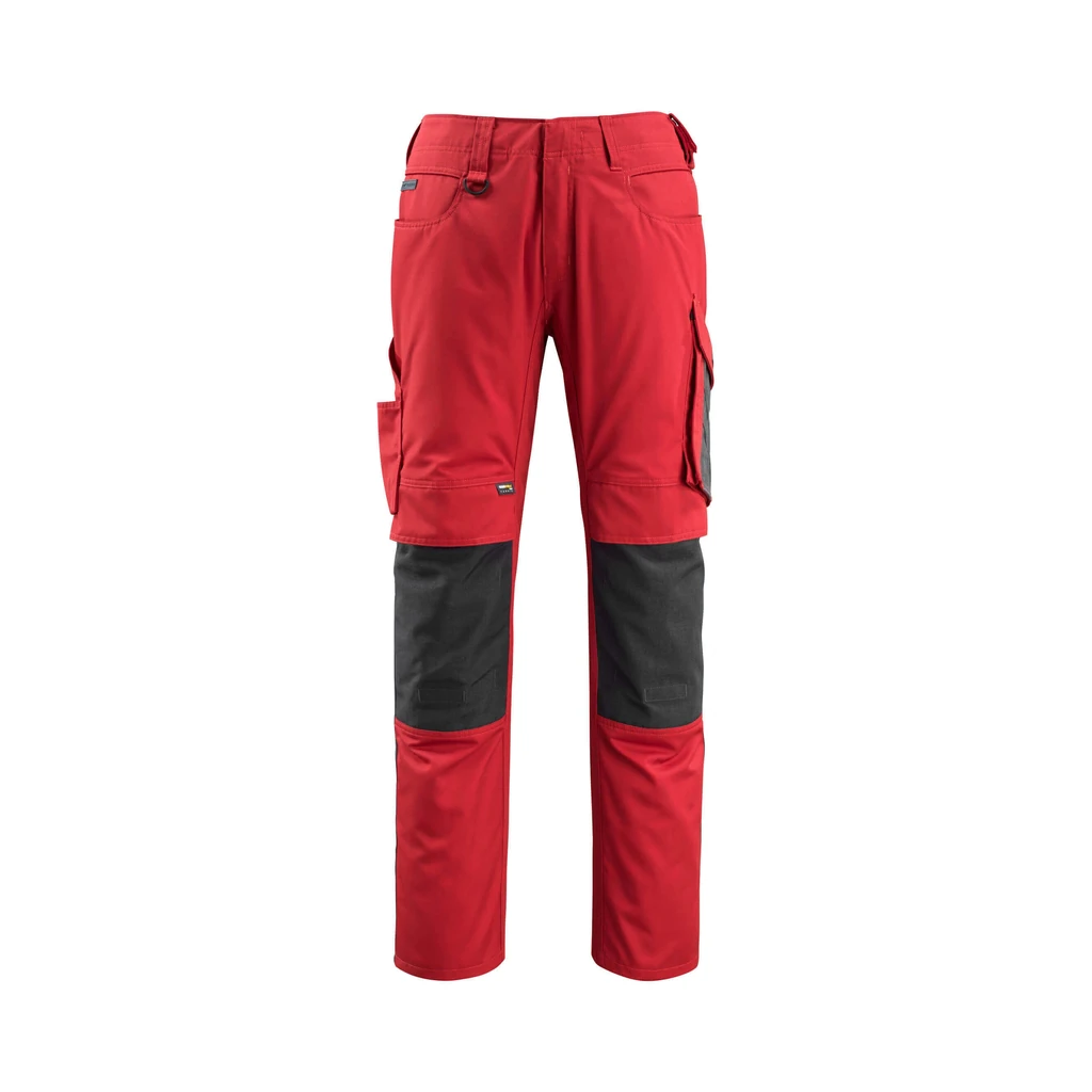 MASCOT® | Hose mit Knietaschen UNIQUE | 76C46 | Rot/Schwarz