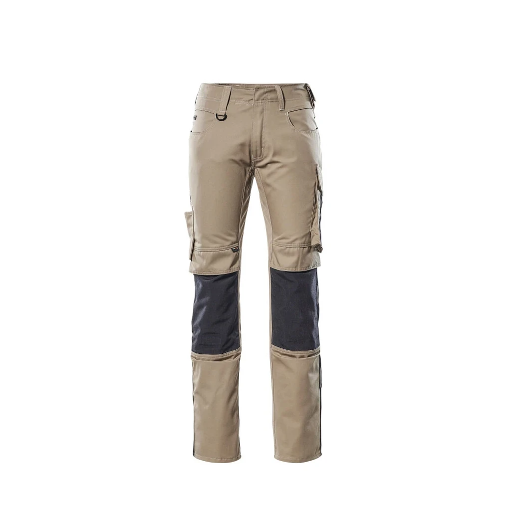 MASCOT® | Hose mit Knietaschen UNIQUE | 76C46 | Hellkhaki/Schwarz