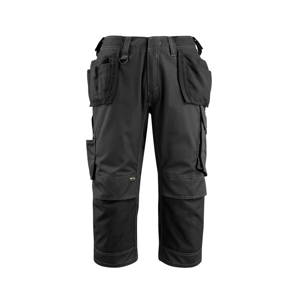MASCOT® | Dreiviertel-Hose mit Hängetaschen UNIQUE | C44 | Schwarz