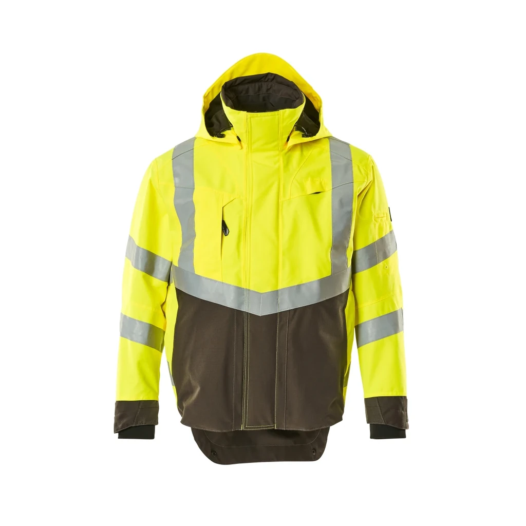 MASCOT® | Hard Shell Jacke SAFE SUPREME | 2XL | Hi-vis Gelb/Dunkelanthrazit