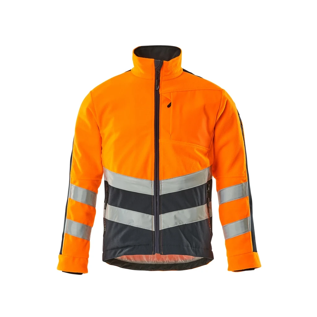 MASCOT® | Fleecejacke SAFE SUPREME | 2XL | Hi-vis Orange/Schwarzblau