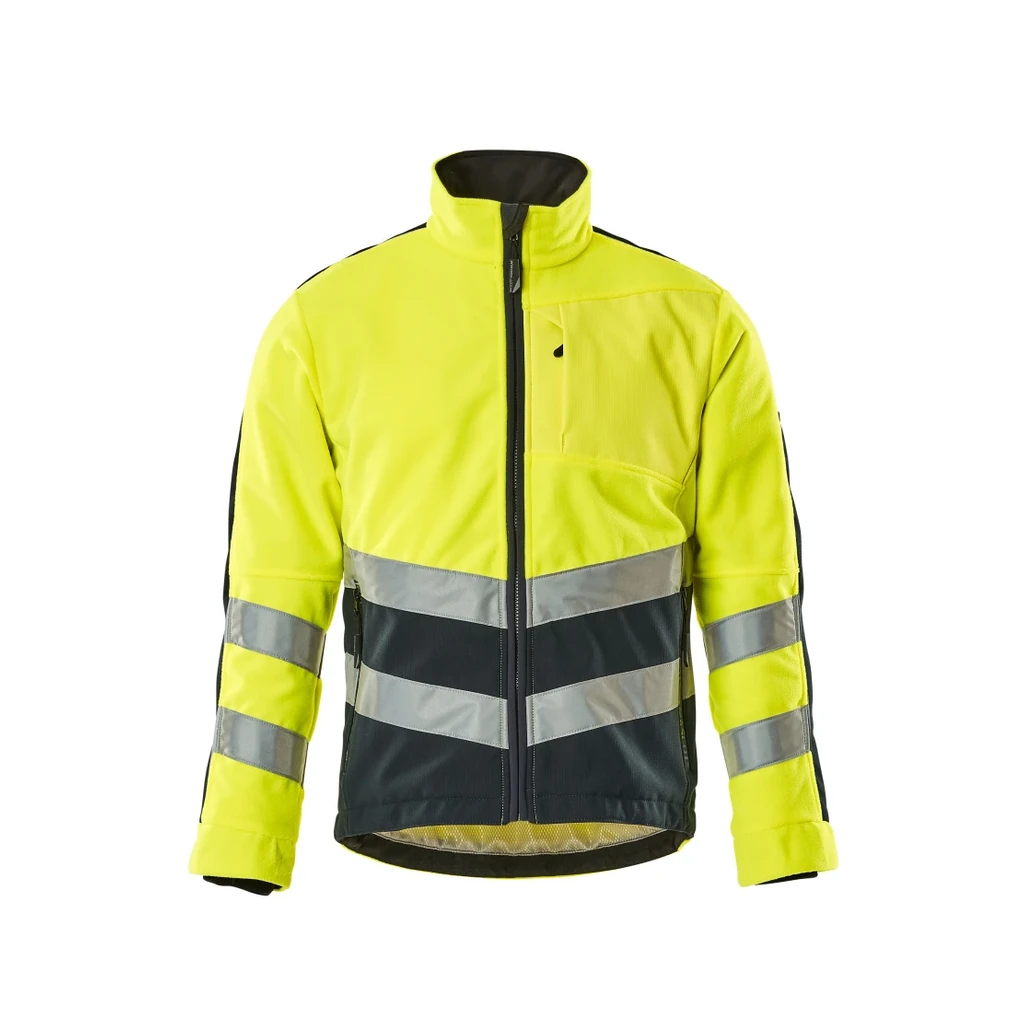 MASCOT® | Fleecejacke SAFE SUPREME | 2XL | Hi-vis Gelb/Schwarzblau