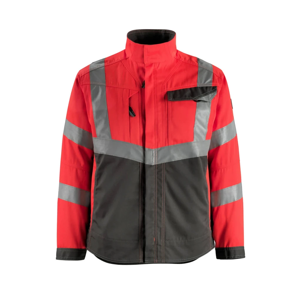MASCOT® | Jacke SAFE SUPREME | 2XL | Hi-vis Rot/Dunkelanthrazit