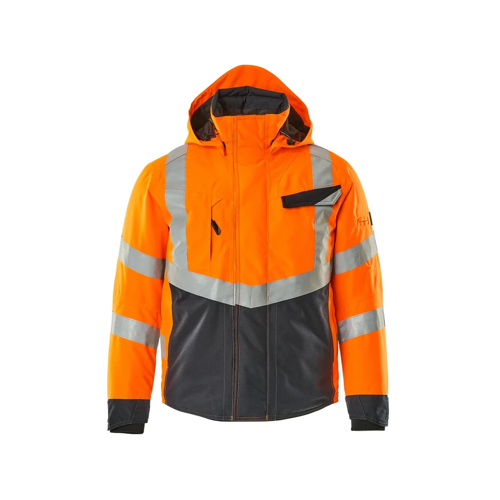MASCOT® | Winterjacke SAFE SUPREME | 2XL | Hi-vis Orange/Schwarzblau