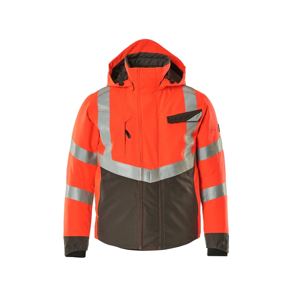 MASCOT® | Winterjacke SAFE SUPREME | 2XL | Hi-vis Rot/Dunkelanthrazit