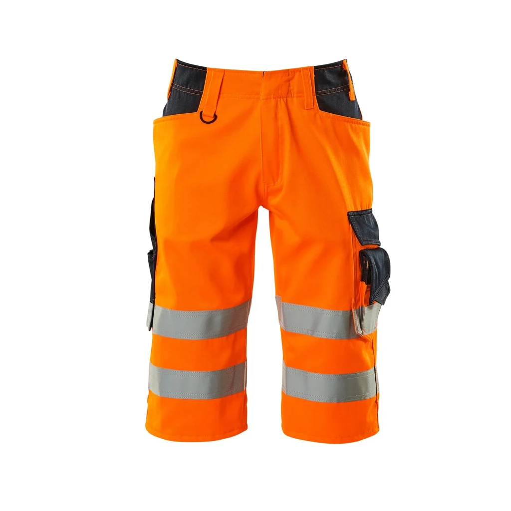 MASCOT® | Shorts lang SAFE SUPREME | C44 | Hi-vis Orange/Schwarzblau