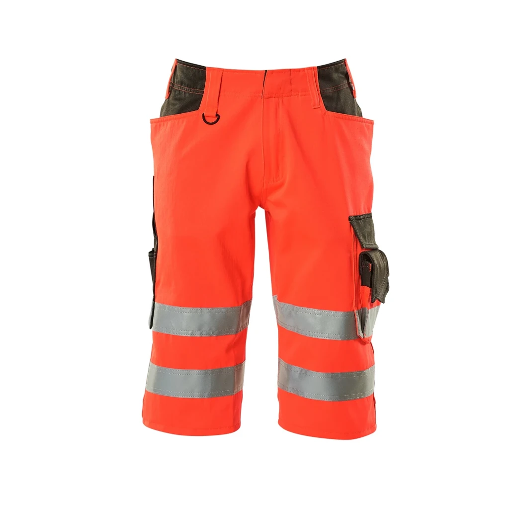 MASCOT® | Shorts lang SAFE SUPREME | C44 | Hi-vis Rot/Dunkelanthrazit