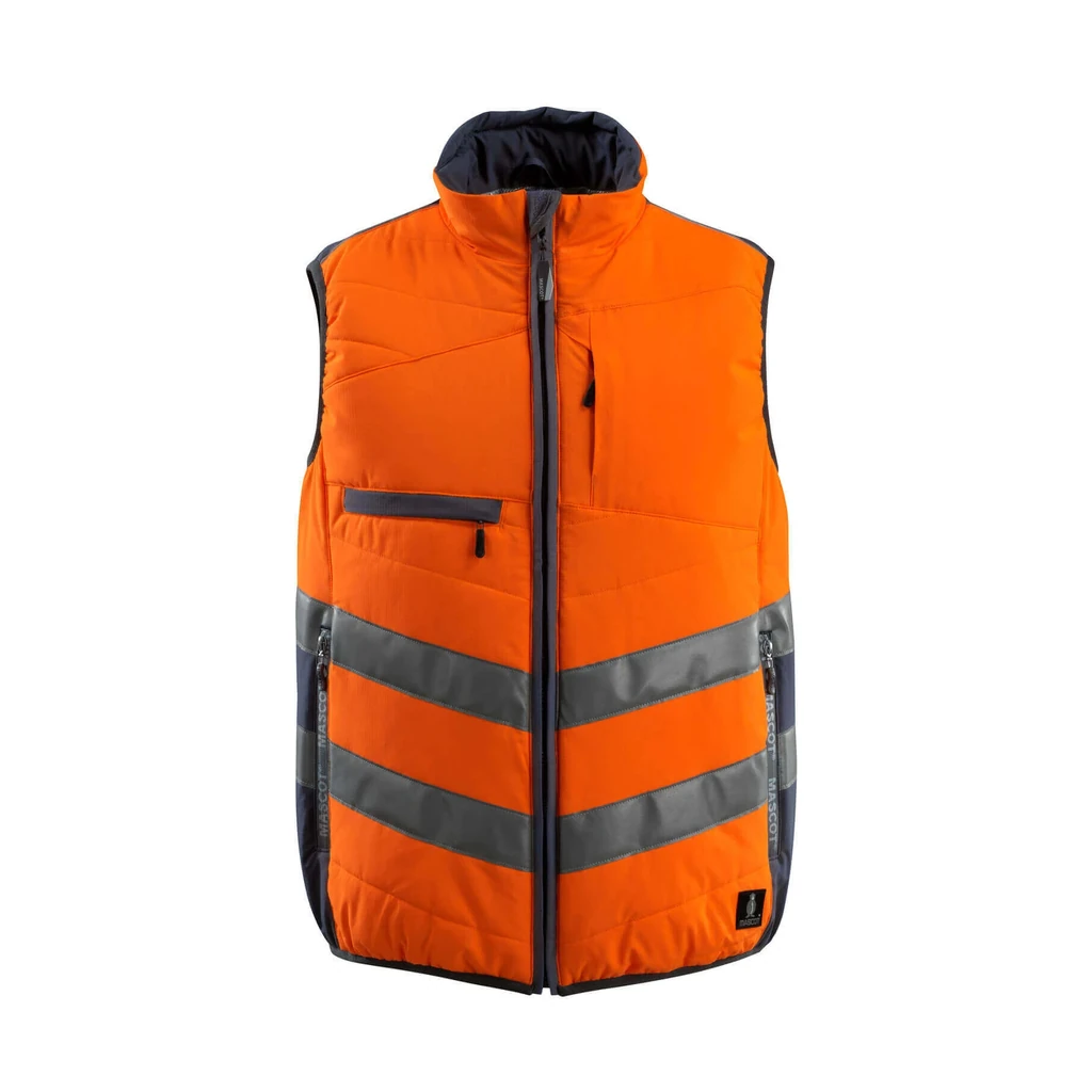 MASCOT® | Winterweste SAFE SUPREME | 2XL | Hi-vis Orange/Schwarzblau