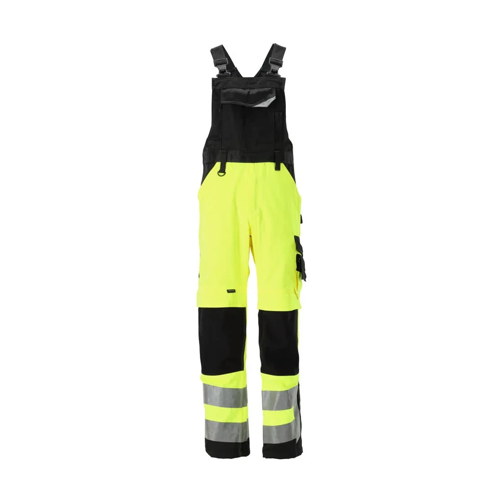 MASCOT® | Latzhose mit Knietaschen SAFE SUPREME | 90C60 | Hi-vis Gelb/Schwarz
