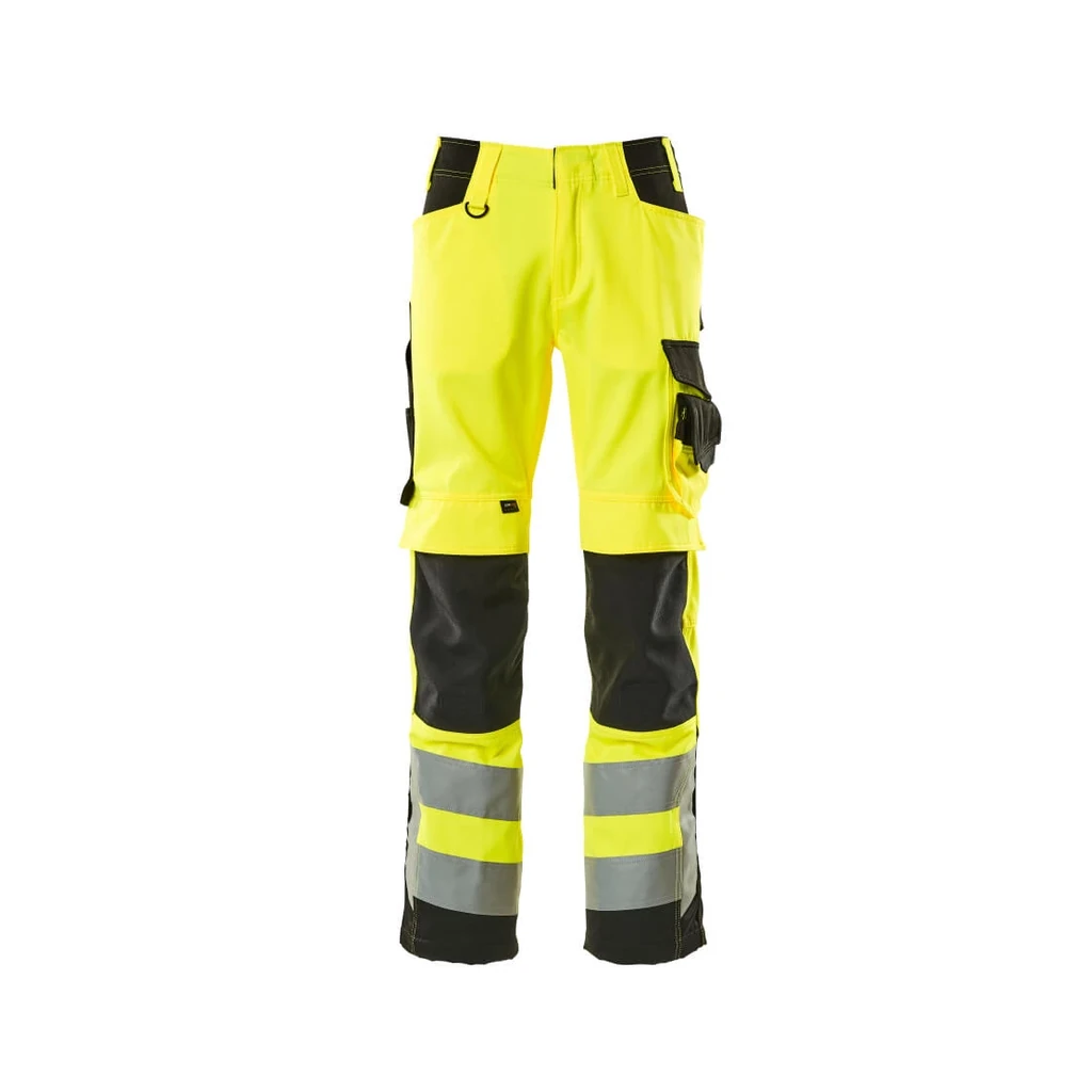 MASCOT® | Hose mit Knietaschen SAFE SUPREME | 76C46 | Hi-vis Gelb/Schwarz