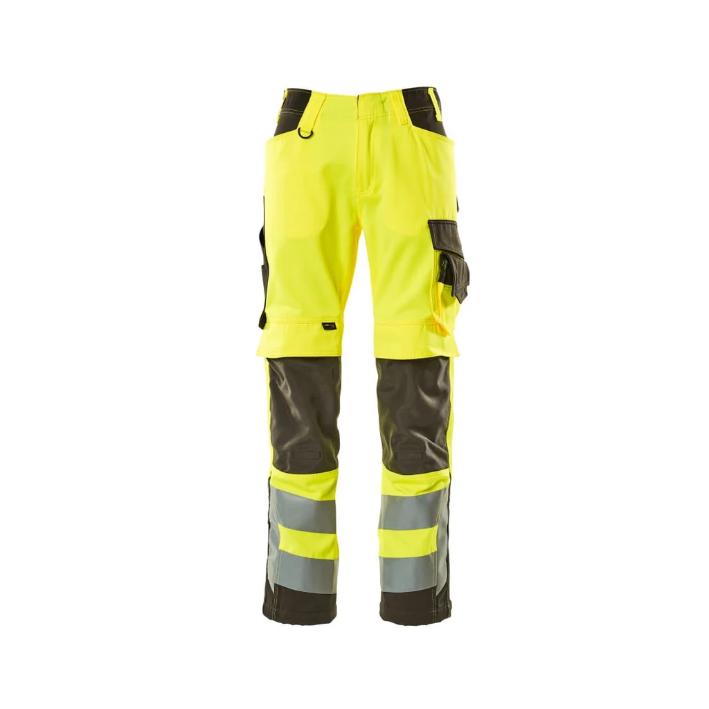 MASCOT® | Hose mit Knietaschen SAFE SUPREME | 76C46 | Hi-vis Gelb/Dunkelanthrazit