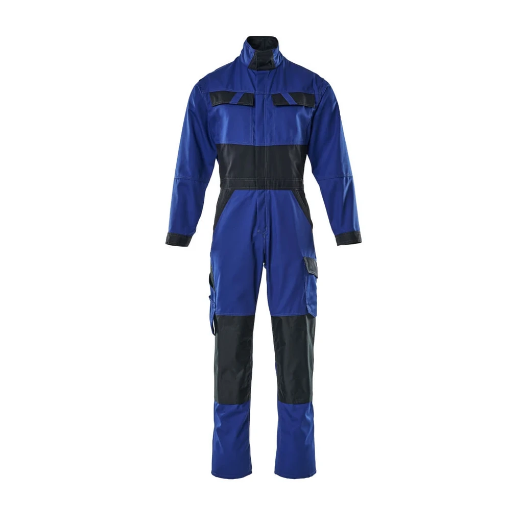 MASCOT® | Overall mit Knietaschen LIGHT | 2XL | Kornblau/Schwarzblau