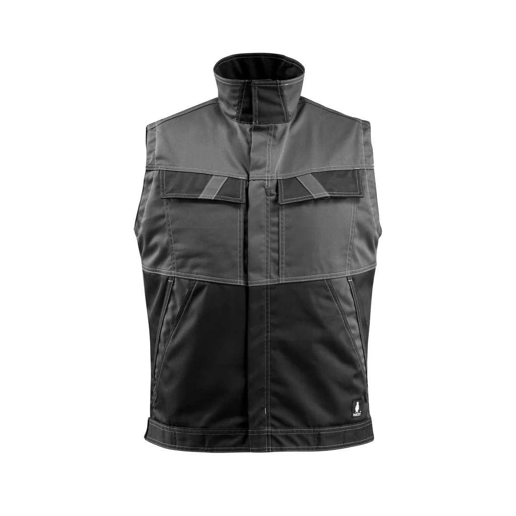 MASCOT® | Weste LIGHT | 2XL | Dunkelanthrazit/Schwarz