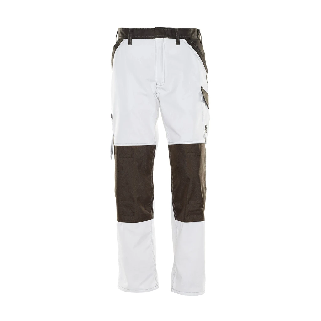 MASCOT® | Hose mit Knietaschen LIGHT | 76C46 | Weiß/Dunkelanthrazit